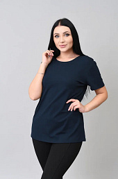 Женская футболка М-070 Темно-Синий